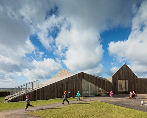 swedish kindergarten by dorte mandrup references its coastal setting