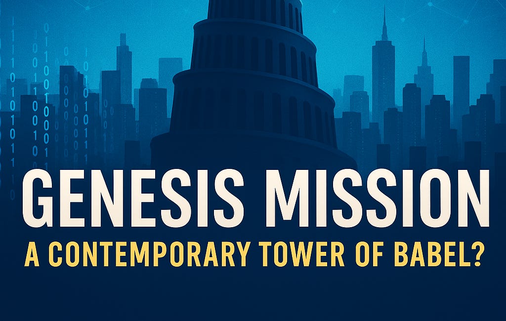 Could the Genesis Mission AI Initiative Signal a Prophetic Modern Tower of Babel?