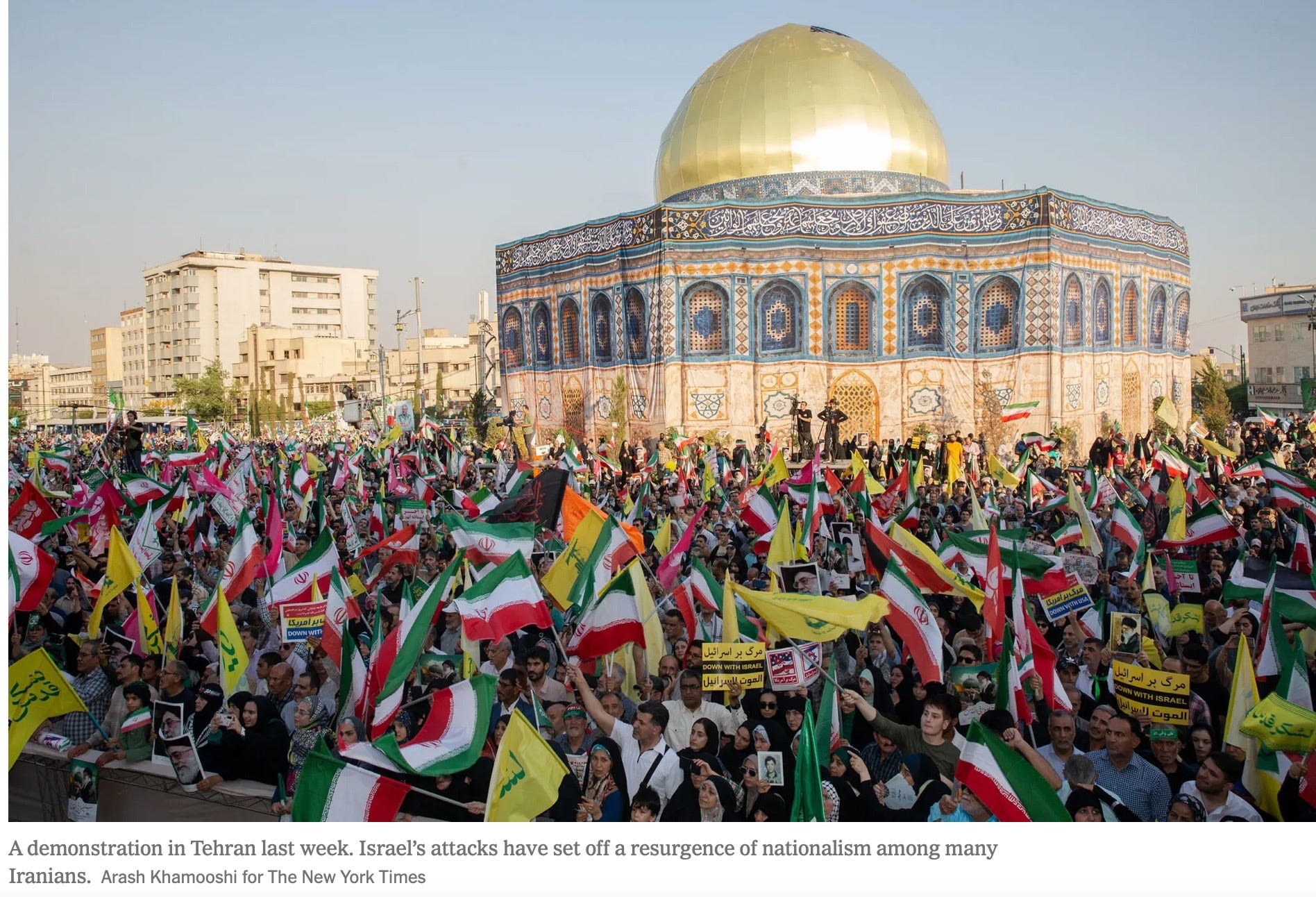 Iran has a Plan B: if Israel carries out successful assassinations going forward, the nation's leadership will nonetheless be assured/NYT
