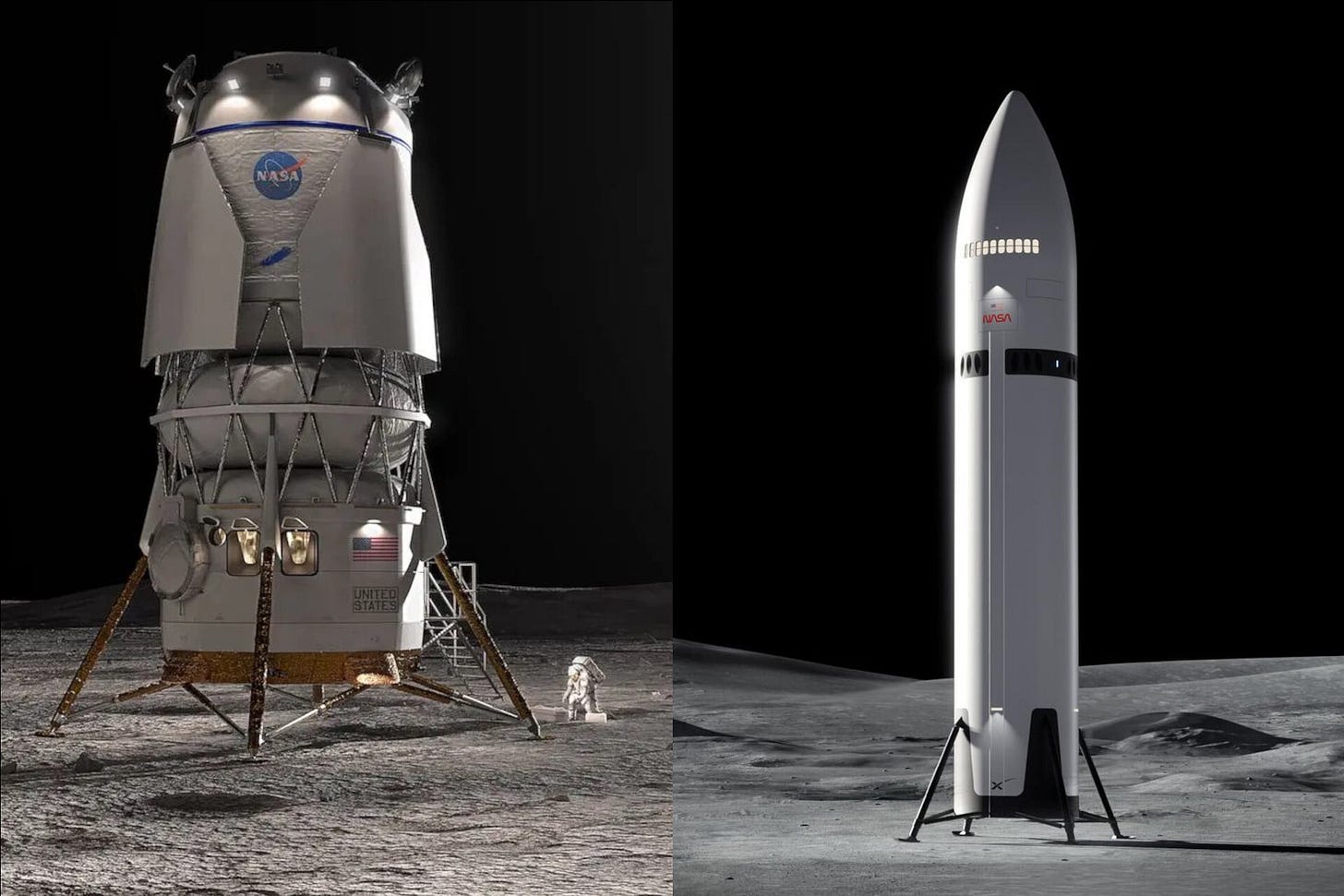 Musk and Bezos Moon Landers Could Leave Artemis Astronauts Stranded, NASA  Watchdog Warns