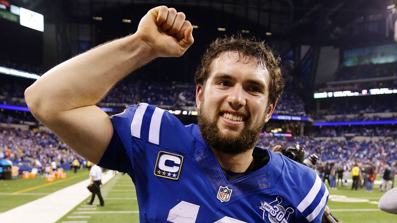 andrew luck and colts make nfl contract history 2016 image andrew luck and colts make nfl contract history 2016 image
