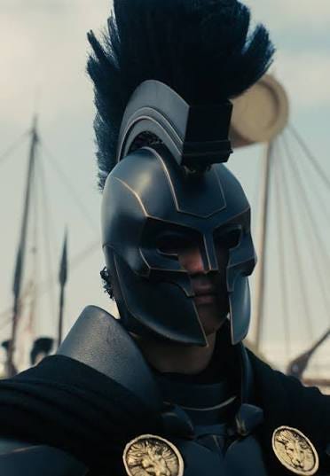 Benny Safdie as Agamemnon in Christopher Nolan's 'THE ODYSSEY' Benny Safdie as Agamemnon in Christopher Nolan's 'THE ODYSSEY'