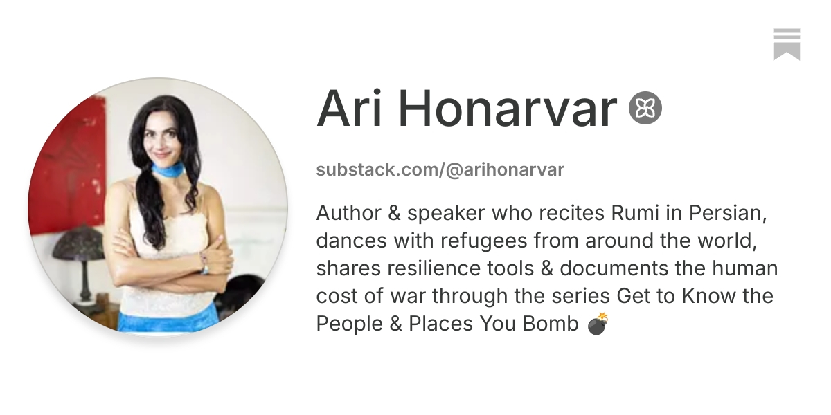 Ari Honarvar | Substack