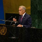 Where does peace fit in Mark Carney's global vision?