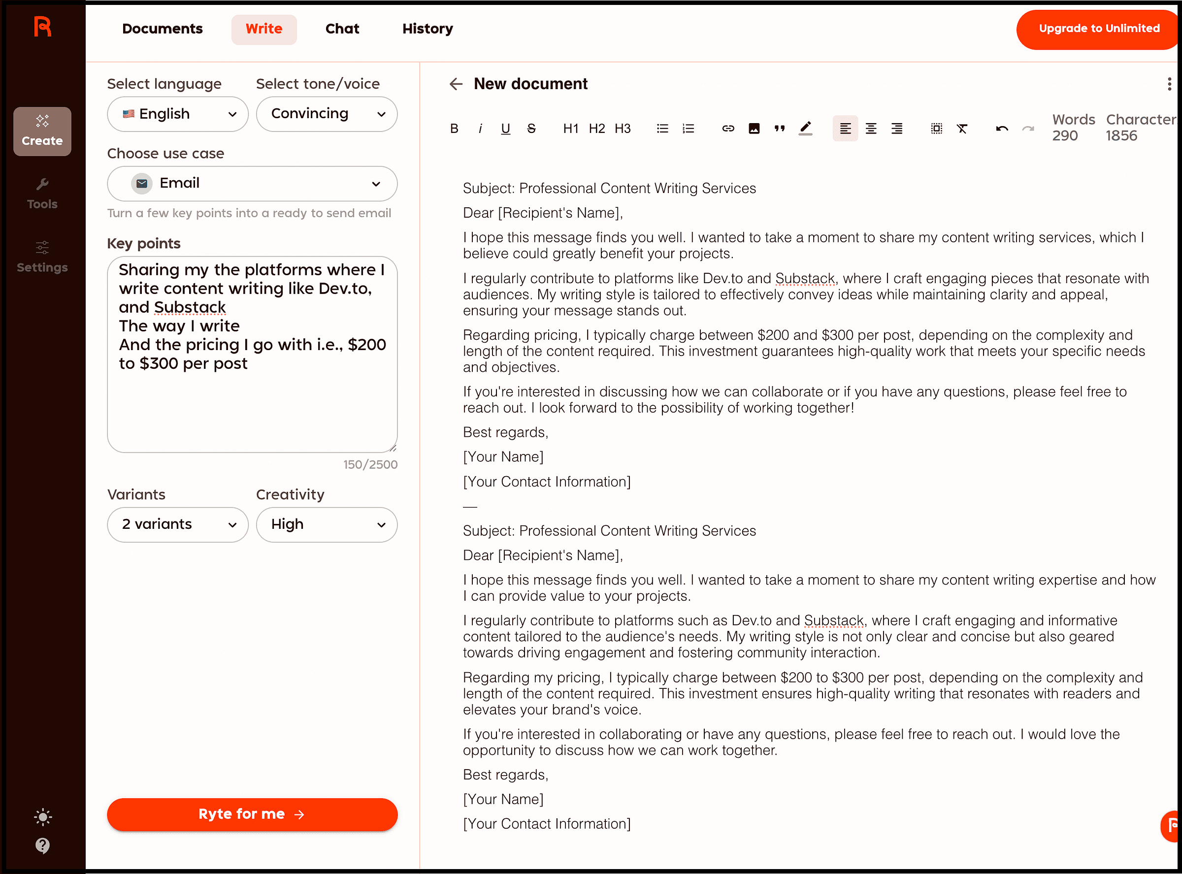 Writing Rext I Tested 25+ AI Writing Tools, and This One Writes Better Than Most ...