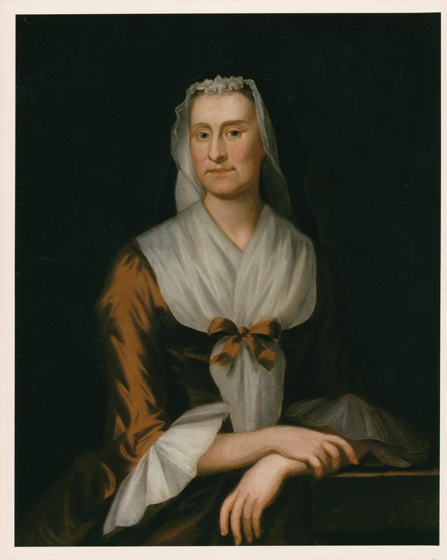 Portrait of Jane Randolph Jefferson