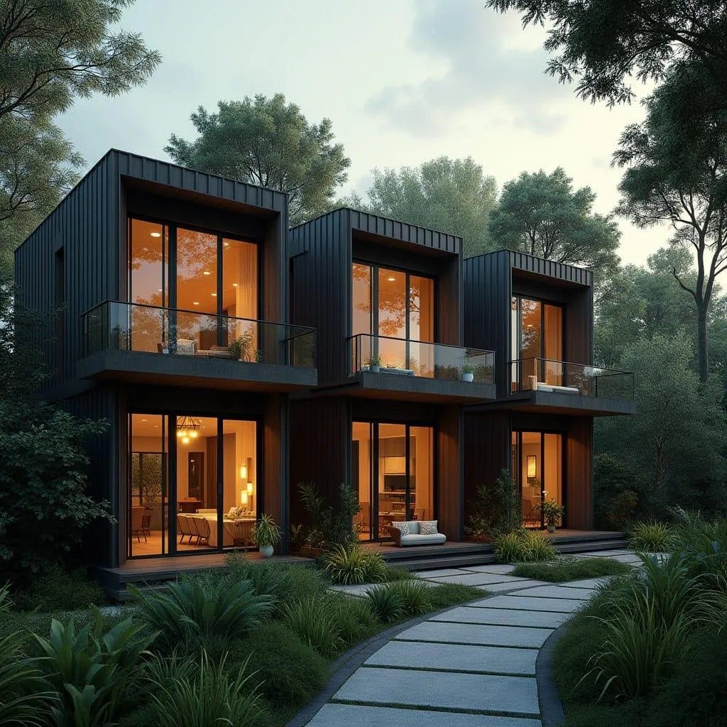 Linear Woodland Dwelling