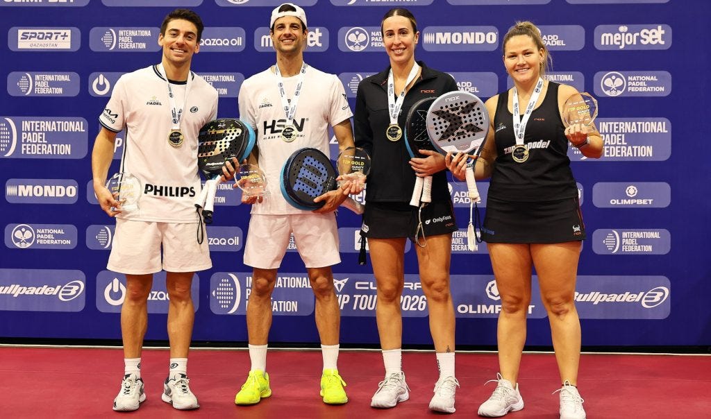 Di Nenno–Gonzalez claim first title in Almaty: “We are improving”. Osoro celebrates with Iglesias: “I owed her this” Di Nenno–Gonzalez claim first title in Almaty: “We are improving”. Osoro celebrates with Iglesias: “I owed her this”