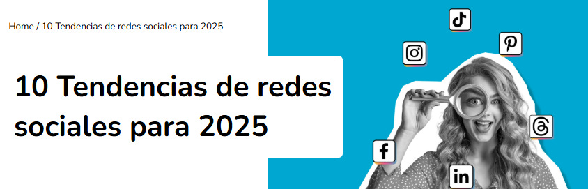 Imagen que representa la evolución de las redes sociales con el paso del tiempo. El futuro está aquí.