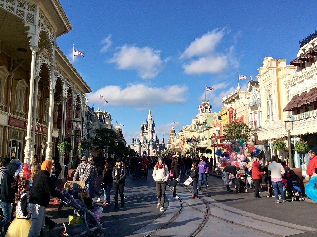Main Street, U.S.A., at Magic Kingdom. Image: Jedi94 via Wikimedia Commons