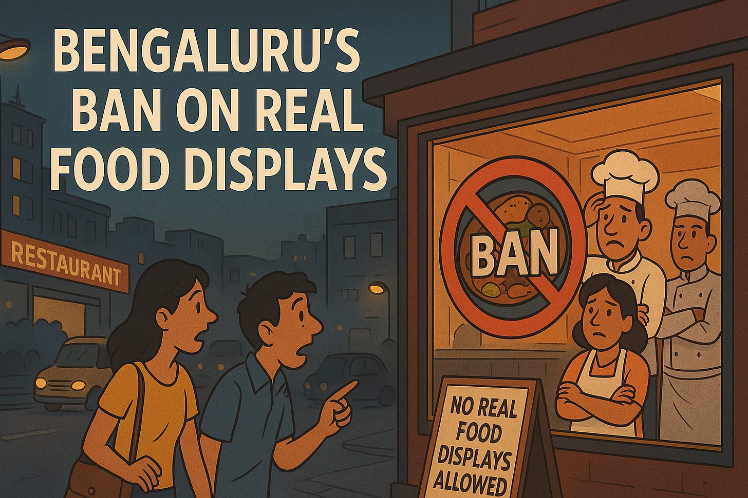 Cover image for How Bengaluru's real food ban is changing the way restaurants sell?