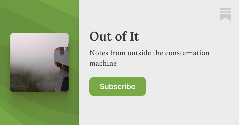 Out of It | Mary Gaitskill | Substack