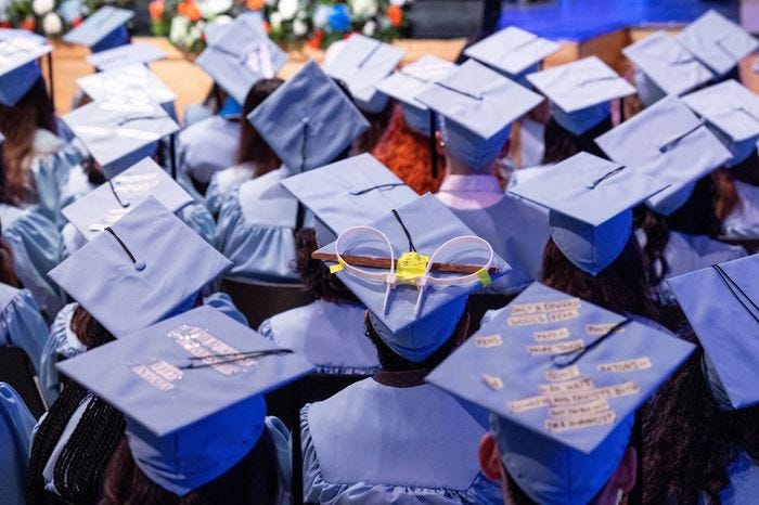 After Weeks of Student Protests, College Graduations See Few Major  Disruptions - WSJ