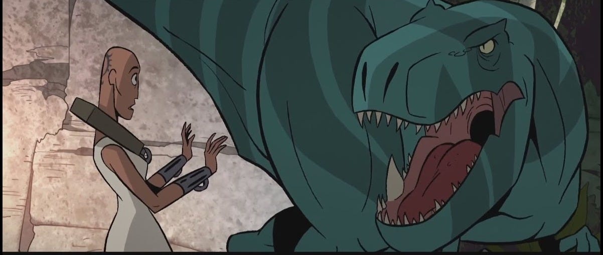 Genndy Tartakovsky's Primal | Mira Tags Along - YouTube Genndy Tartakovsky's Primal | Mira Tags Along - YouTube