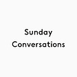 Sunday Conversations's avatar
