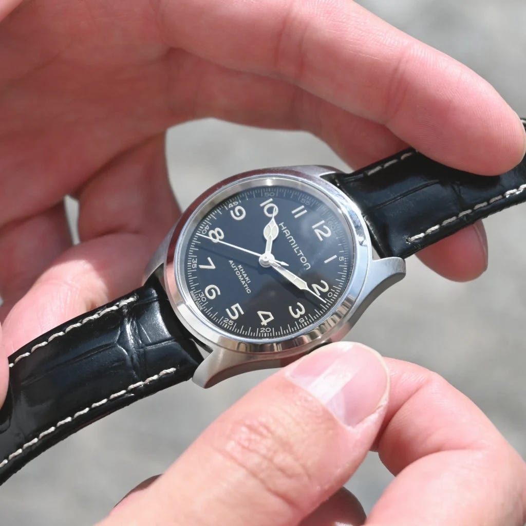hamilton khaki field murph 38mm