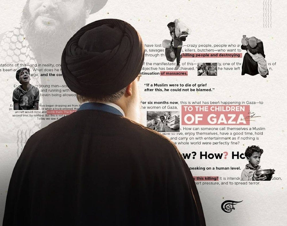 For the children of Gaza: Sayyed Nasrallah's final humanitarian stand For the children of Gaza: Sayyed Nasrallah's final humanitarian stand