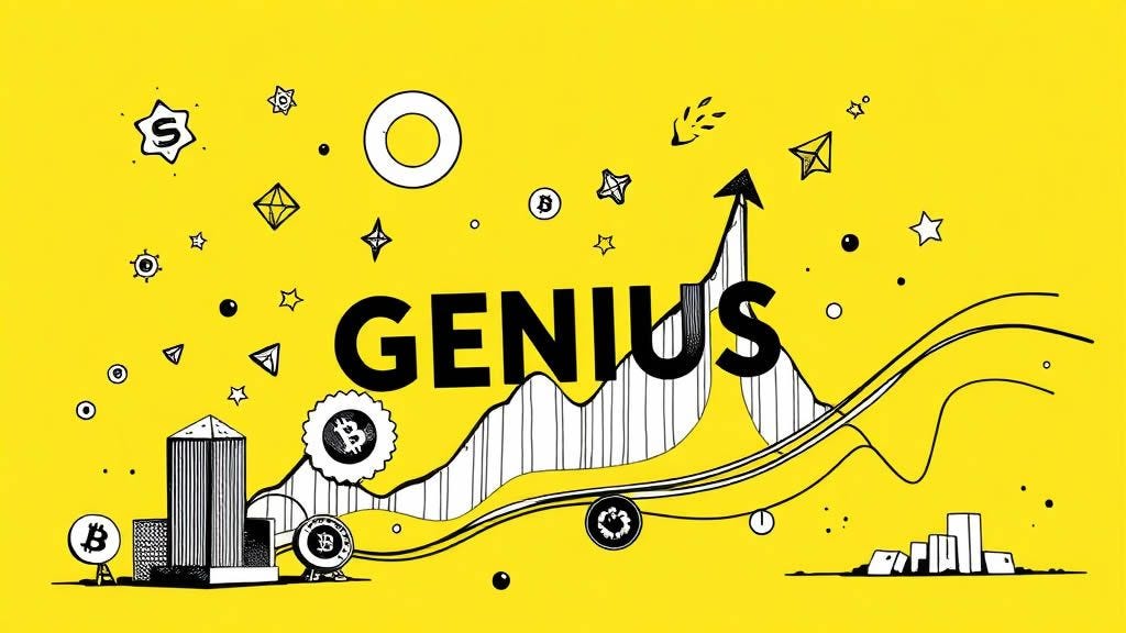 Crypto Market Surges as GENIUS Act Advances, Trump Backs Stablecoin Legislation