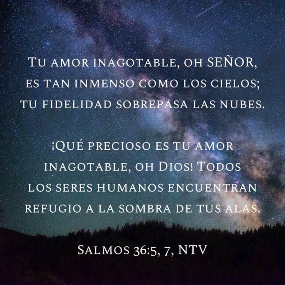 Salmo 36:5-7 - Versículos sobre el Amor de Dios Salmo 36:5-7 - Versículos sobre el Amor de Dios
