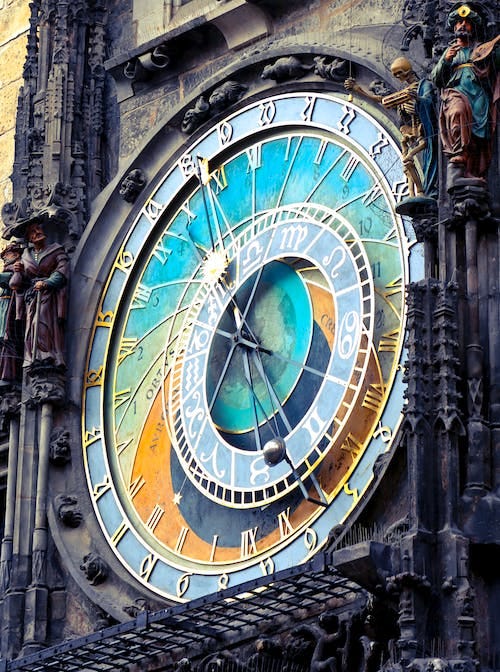 Free Astronomical Clock in Prague Stock Photo Free Astronomical Clock in Prague Stock Photo