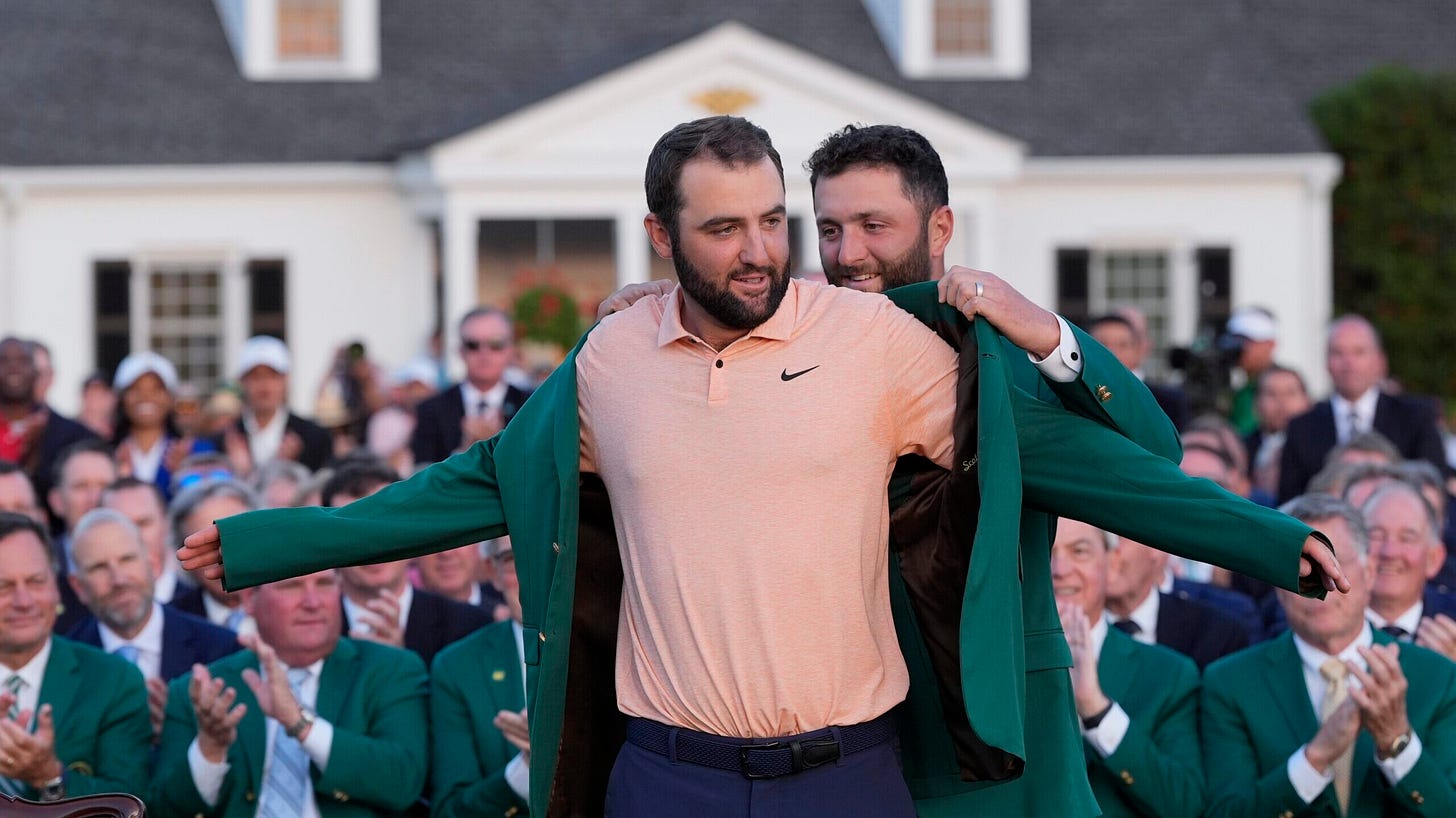 Scottie Scheffler unstoppable, wins another Masters green jacket