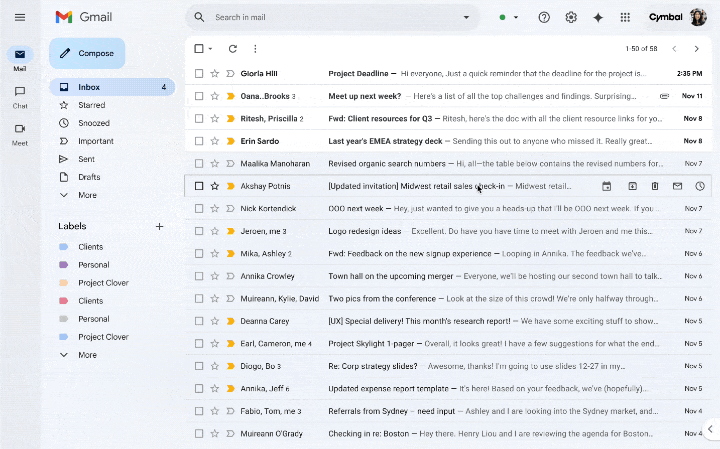 Collaborate with Gemini in Gmail (Workspace Labs) - Computer - Gmail Help