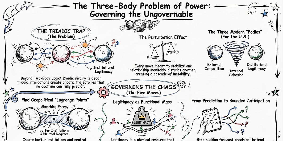 The Three-Body Problem of Power—And Why It Cannot Be Solved...
