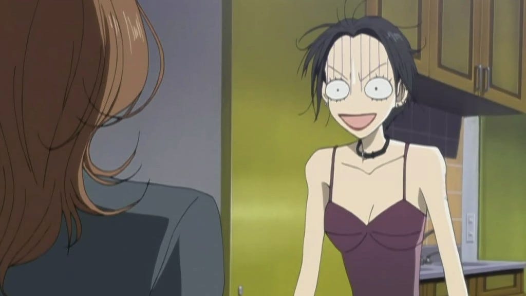 Oh yeah. I'm finally watching all the anime, including Nana. Because I got time. Loooooooots of time.