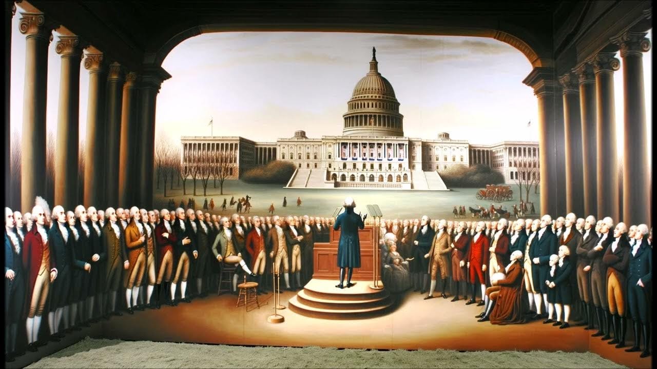 Thomas Jefferson's First Inaugural Address, 1801 - YouTube