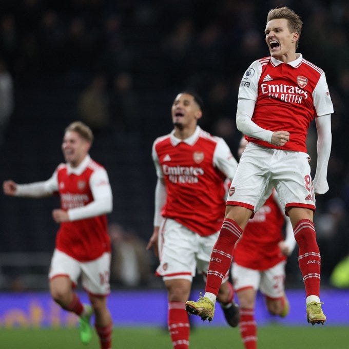 Our players celebrating at full time