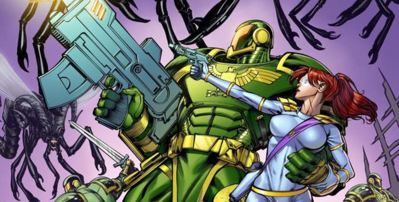 Warhammer Owner Games Workshop Attempts To Shut Down Jon Del Arroz's Space Marine Comic