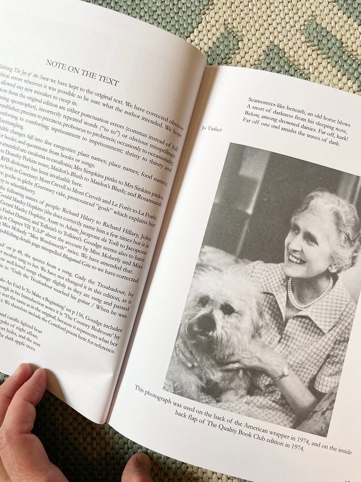 It is wonderful to see the photographed included in this edition! And also, my friend Jo has done the copy editing and so wrote the edition notes - good work, Jo!