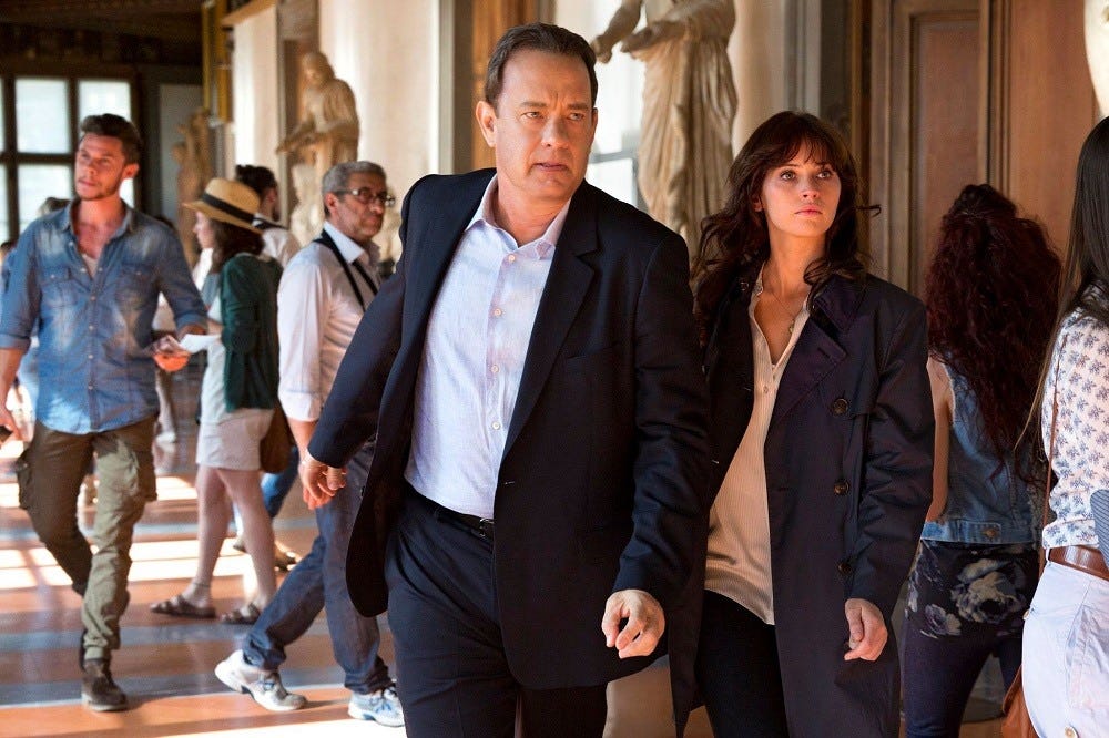 Wasting money on Tom Hanks 'Inferno' Review 2016 images Wasting money on Tom Hanks 'Inferno' Review 2016 images