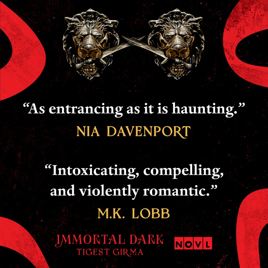 Immortal Dark (Deluxe Limited Edition) by Tigest Girma | Hachette Book Group