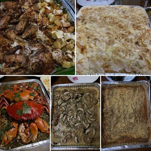 Food from 8 Spoons Party Trays for our kiddie birthday party at home Food from 8 Spoons Party Trays for our kiddie birthday party at home