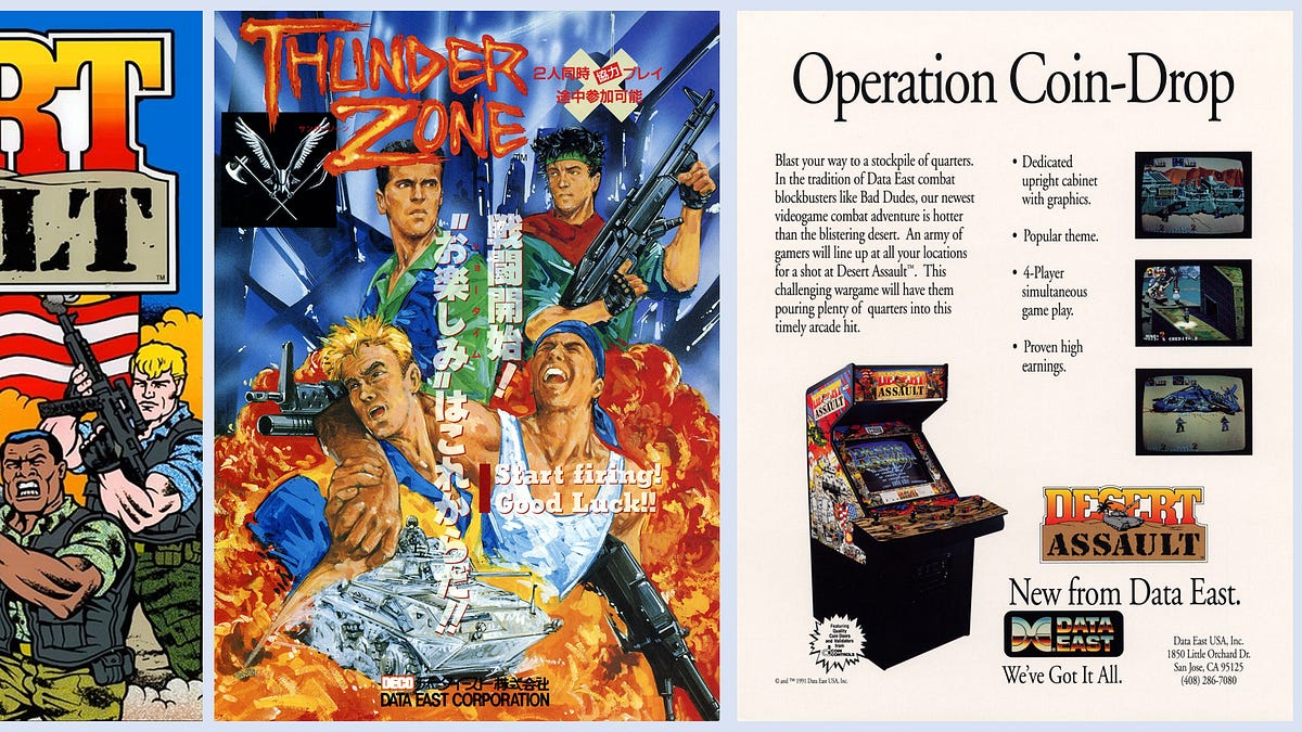 The 16-bit Arcade and Console Era (1990-1995) - Desert Assault