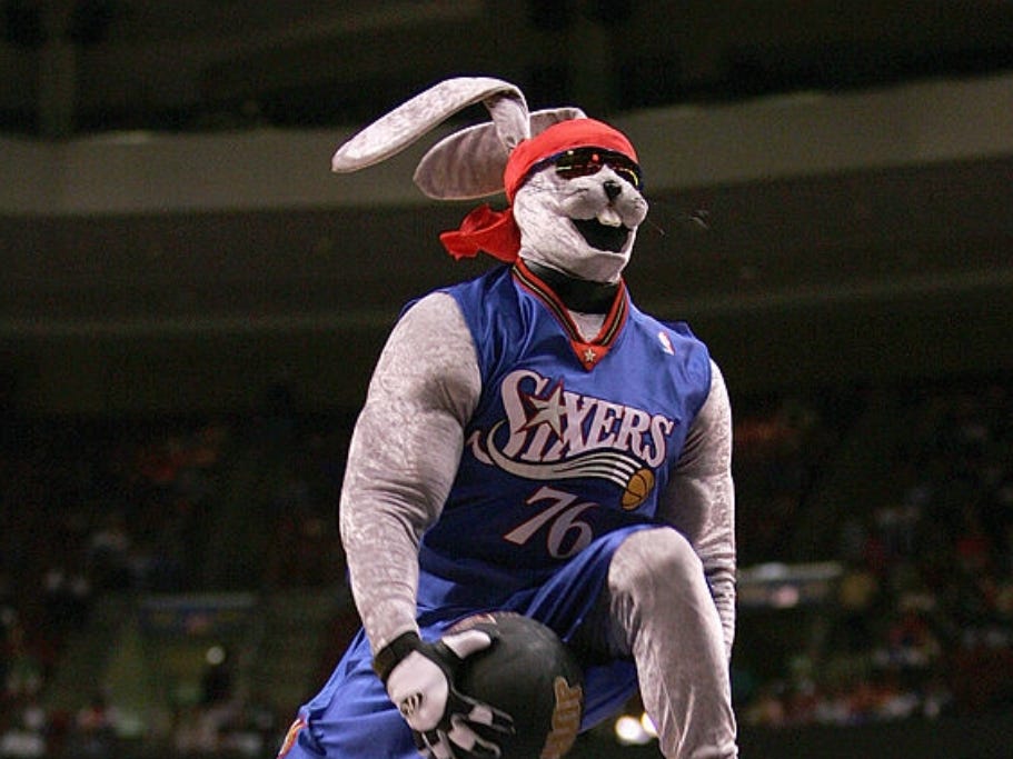 Sixers To Bring Back Fan Favorite Mascot Hip-Hop This Season - 97.5 The  Fanatic