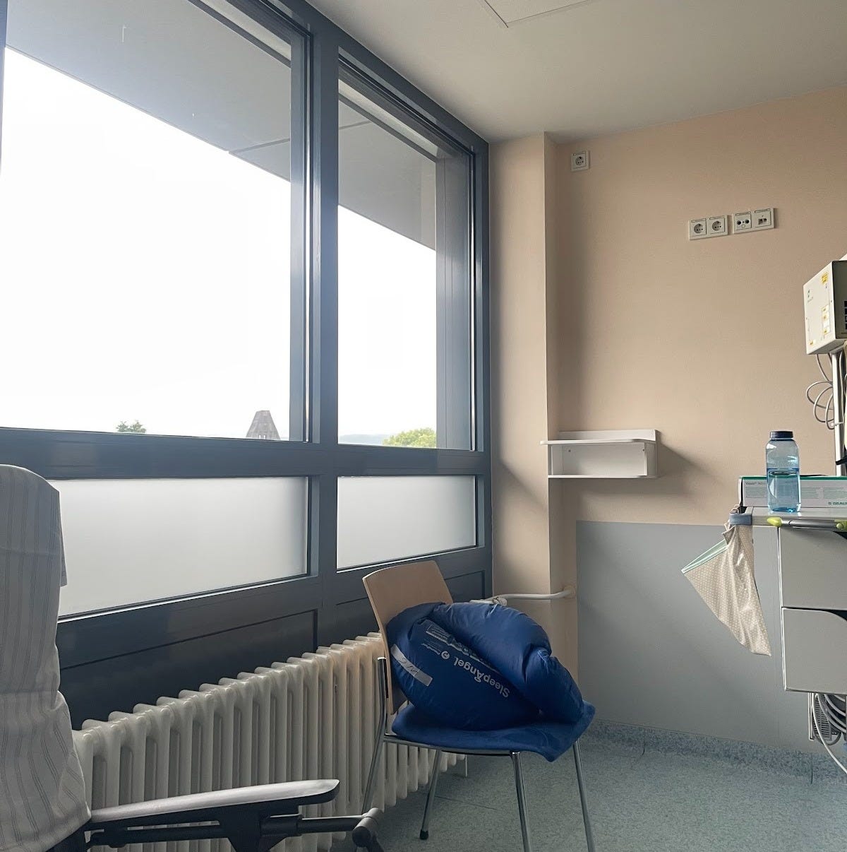 A corner of Baby Oz's room at the NICU