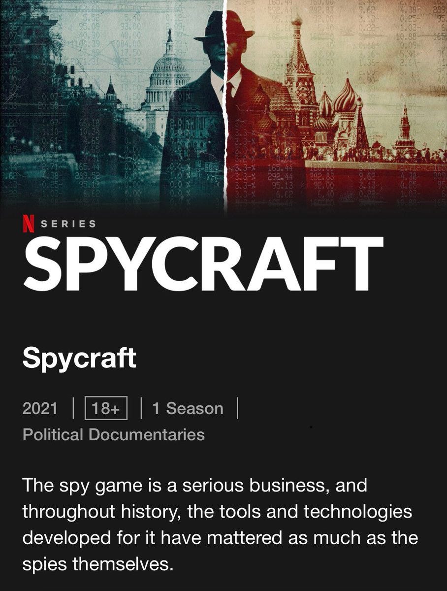 Kristi “KK” Hoss Schiller on Twitter: "Don't Miss #SPYCRAFT on @netflix It  is my serious new guilty pleasure!! #mindblowing" / Twitter