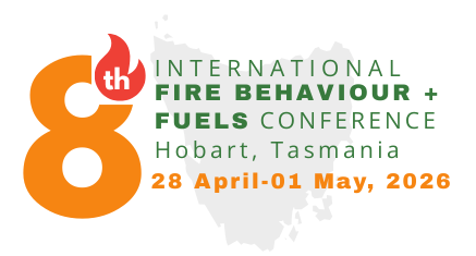 Logo of the IAWF Fire behaviour and fuels conference in Hobart, 2026