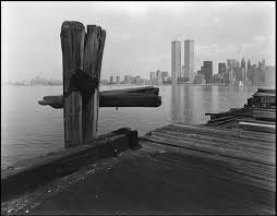 Morton Street Pier on the Hudson River with World Trade Center