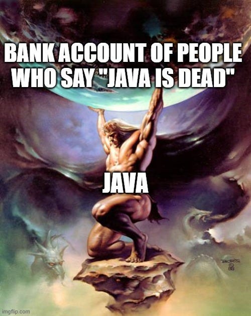 Java is dead, long live Java. Hi! Today I want to bring here another… | by  Lorenzo Panzeri | Medium