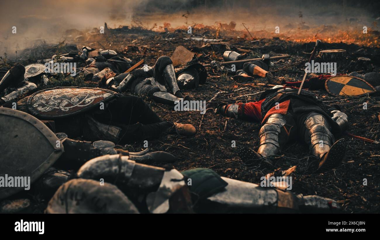 Bodies on battlefield after battle hi-res stock photography and images -  Alamy