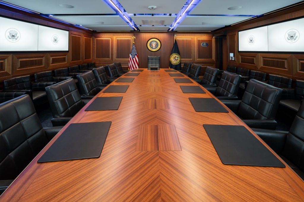Inside the White House Situation Room's $50 million upgrade | PBS News