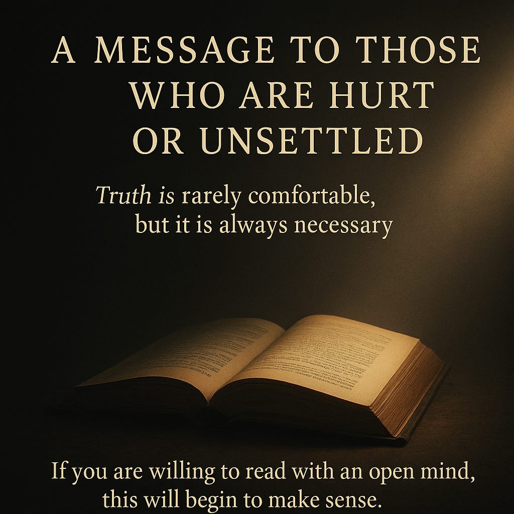 A Message to Those Who Have Been Upset by The Armstrong Files