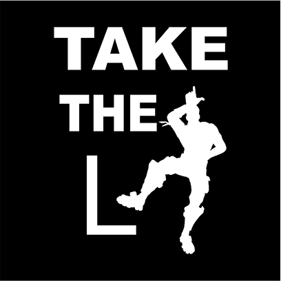 Fortnite Take The L Sweater - JuiceBubble T-Shirts