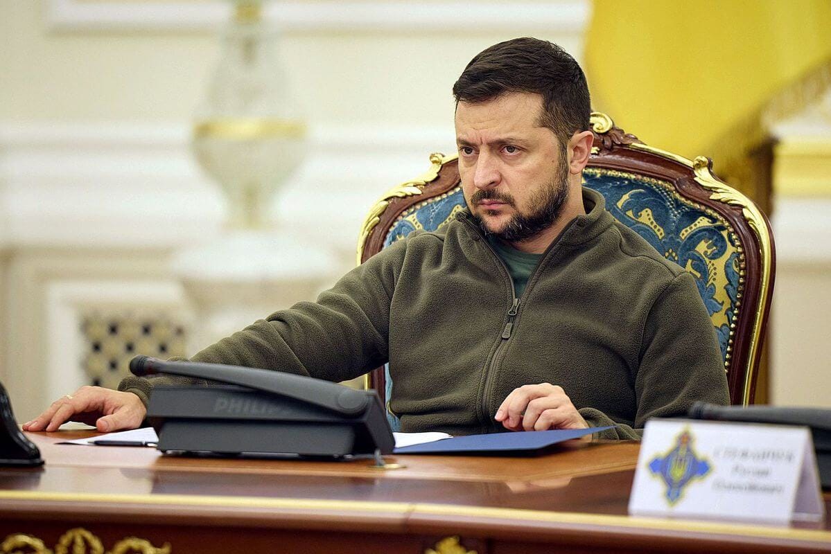 Ukraine's forever-President Vladimir Zelensky. Ukraine's forever-President Vladimir Zelensky.