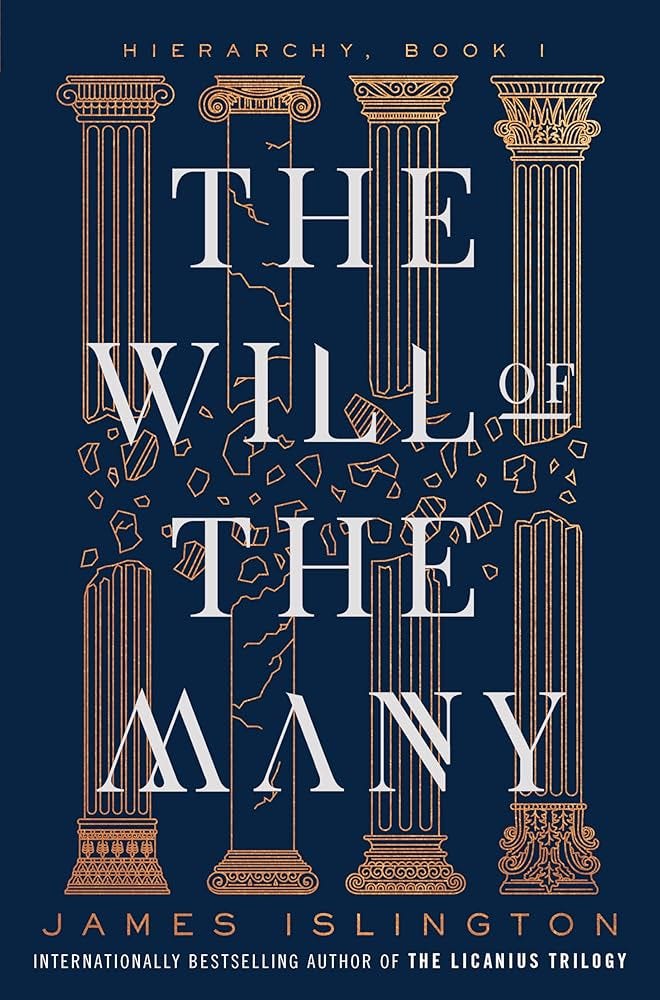 Amazon.com: The Will of the Many (Hierarchy): 9781982141172: Islington,  James: Books