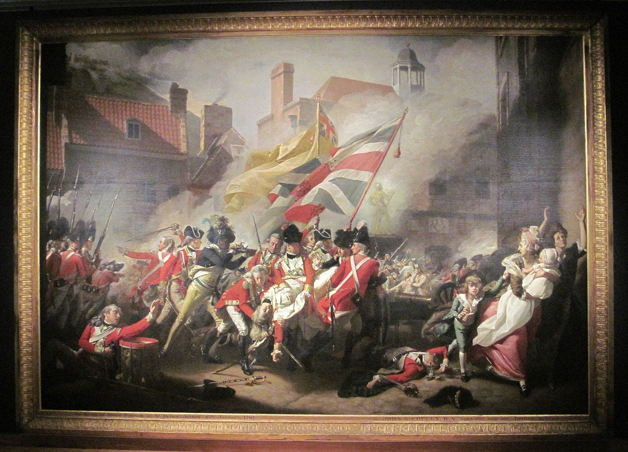 John Singleton Copley, The Death of Major Peirson, 1783 John Singleton Copley, The Death of Major Peirson, 1783