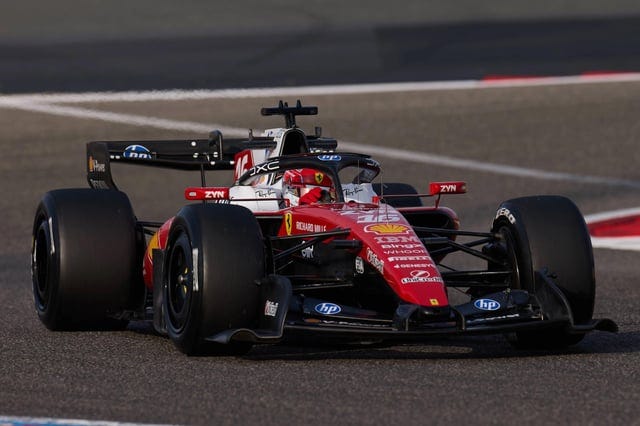 r/F1Porn - Charles Leclerc (Ferrari SF-26). Pre-season testing in Sakhir, Bahrain. February 11, 2026. [3000x2000]